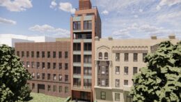 Rendering of 311 Eastern Parkway, courtesy of Harpia